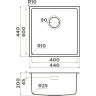 Мойка OMOIKIRI TADZAVA 44-U/I-Ultra 4993801